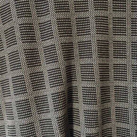 J Jill Wherever Collection Black Geometric Tunic Top Medium Petite MP Travel‎ - Picture 5 of 8